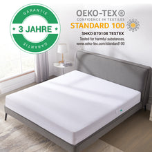 Lade das Bild in den Galerie-Viewer, UTTU Elastischer Anti Milben Matratzenbezug mit Extra Oberteil