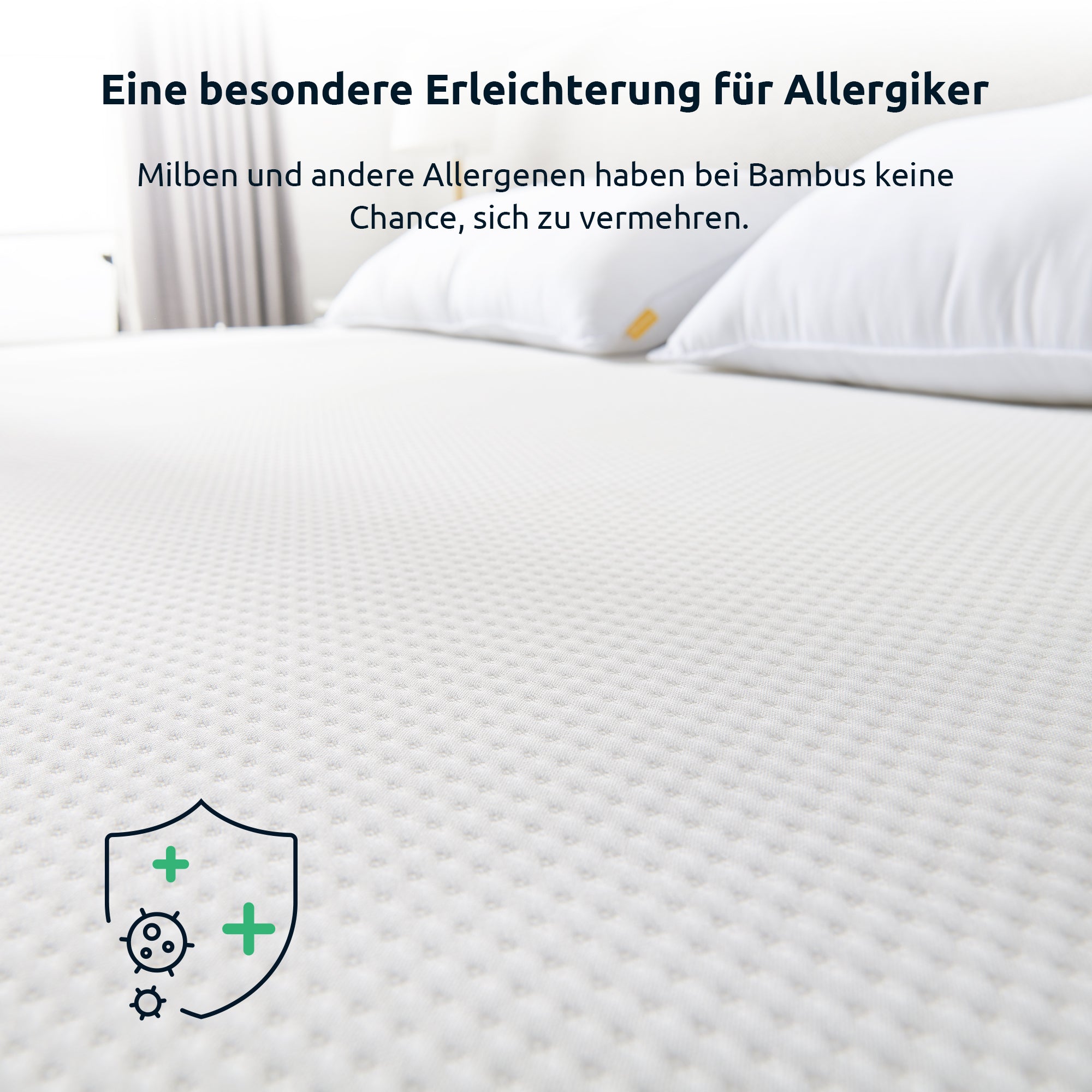 UTTU 100% Bambus Wasserdichter Matratzenschoner